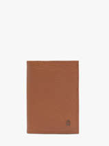 Wallet With Coin Purse Madras Leather Etrier Brown madras EMAD941