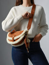 Shoulder Bag Alpin Etrier Brown alpin EALP050S-vue-porte