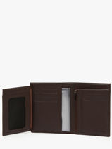 Portefeuille Porte-monnaie Cuir Etrier Marron madras EMAD5016-vue-porte