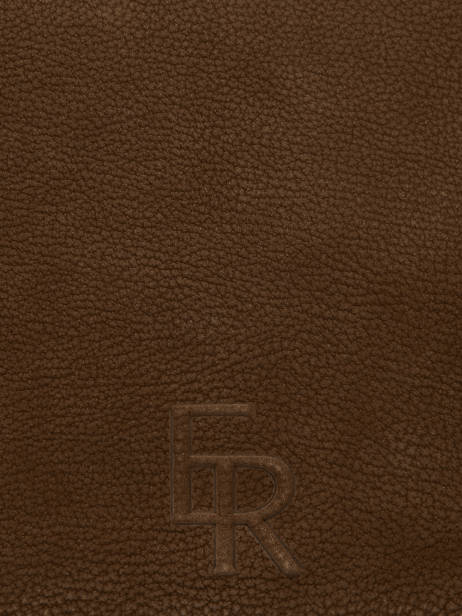 Card Holder Leather Etrier Brown cavalier nubuck ECAN094M other view 3